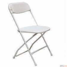 White Plastic Chair - Adult