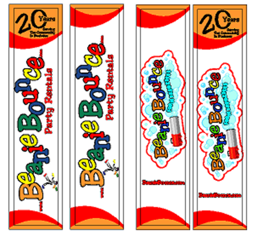 Beanie Bounce Flags 