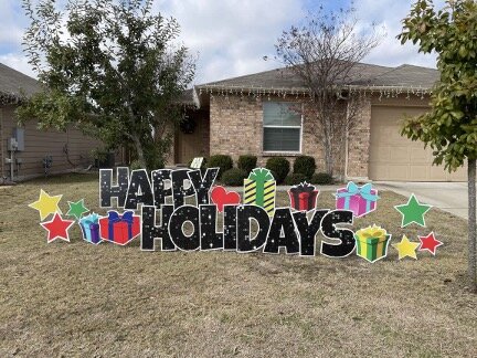 Holiday Yard Signs