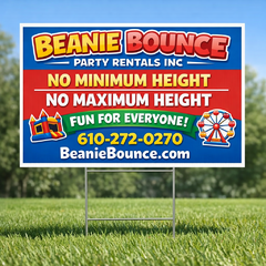 No Minimum Height No Maximum Height Requirement