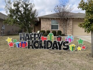Holiday Yard Signs
