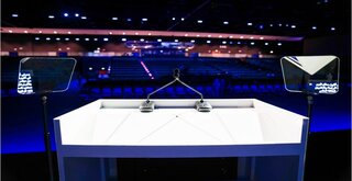 Stationary Teleprompter Services