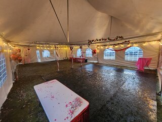 Black Outdoor Dancefloor