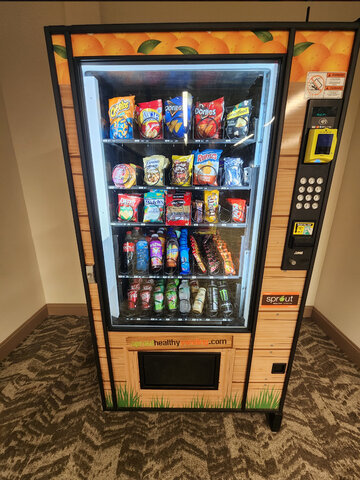 Vending Machines Rentals - Custom Wrapped