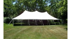 POLE TENT 30 X 60 WHITE