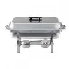 CHAFER 8 QT RECT STAINLESS
