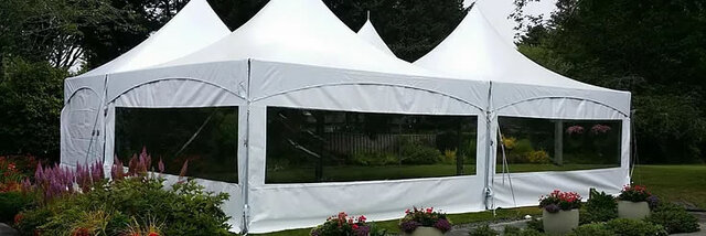 WINDOW SIDEWALL, Rectangle, 9FT X 20FT  MARQUEE