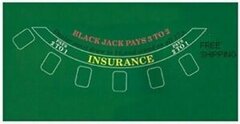 BLACK JACK TABLE