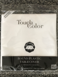 PLASTIC TABLE COVER- Round