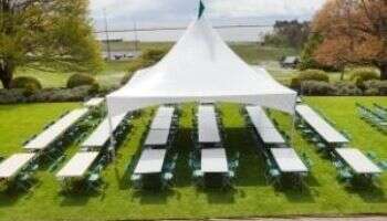 tent table and chair rental in Blaine