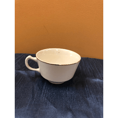 Ivory Gold Coffee Cup