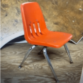 Kids Orange Chair
