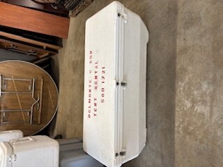 Large Rect Cooler White