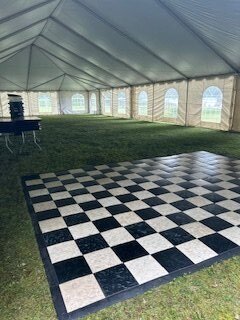 Dance Floor - Black & White