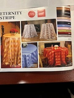 132 RD Eternity Stripe Specialty Linen 