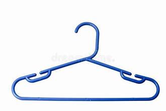 Hangers Plastic - Blue