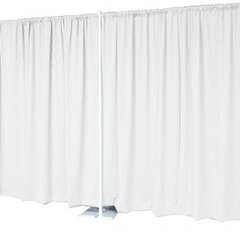 16 Ft White Drape