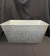 Metal Rectangle Drink Tub