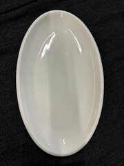 White Porcelain Serving Platter Oval 16