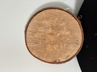 Large Real Wood Centerpiece 