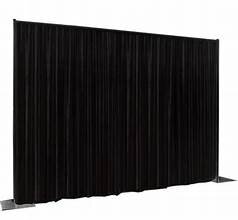 16 Ft Black Drape