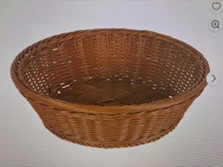 Bread Basket Wicker Round