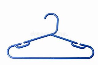 Hangers Plastic - Blue