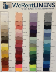 Polyester Linen Colors