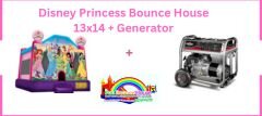 Disney Princess Bounce House 13x14 + Generator for park