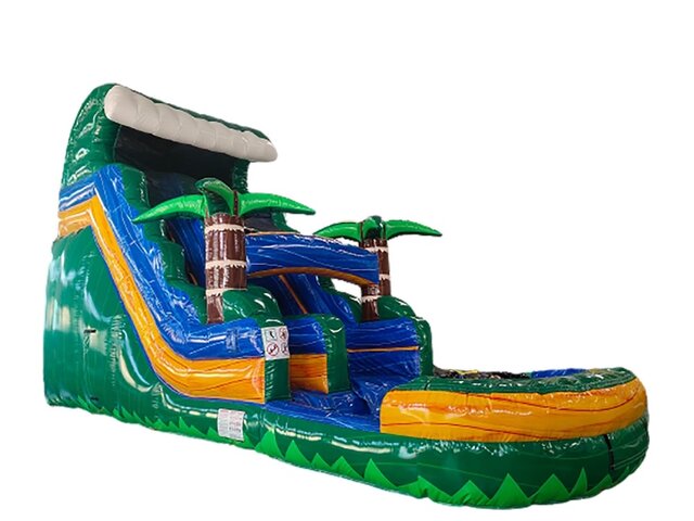 The Green Giant 19ft Water Slide