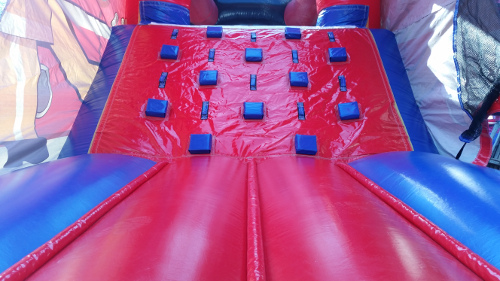 Fire Truck Inflatable Combo Bouncer Interior