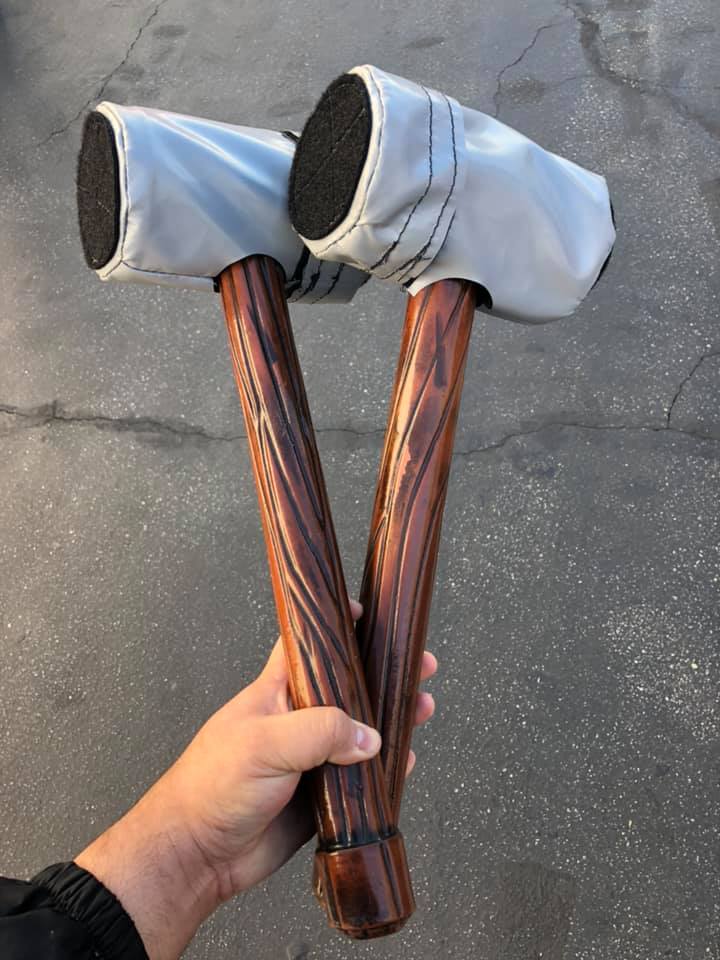 Velcro Axes for Axe Throwing Game. We deliver to Mandeville, Covington, Slidell, and Hammond