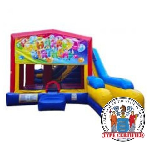 Birthday Balloons Jump and Slide - NJ