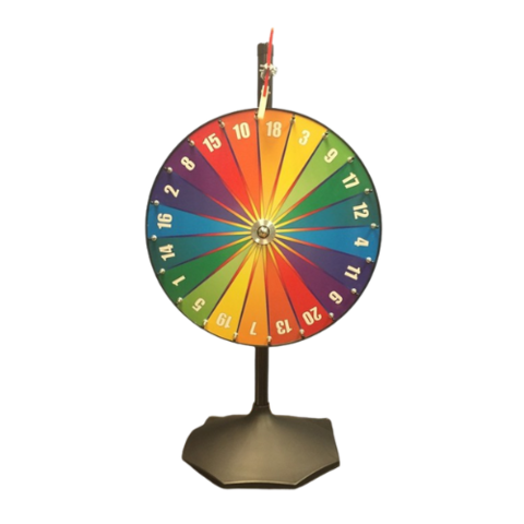 Prize Wheel (Numbered 1-20)