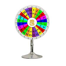 Prize Wheel (Numbered 1-24)