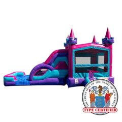 Mermaid Castle Jump & Slide - NJ 