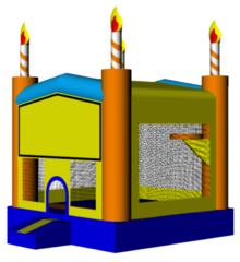 Birthday Cake Fun House
