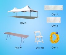 Tent, Table & Chair Packages 