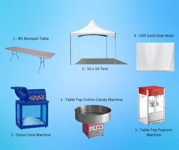 Concession Package w/ 10x10 Tent