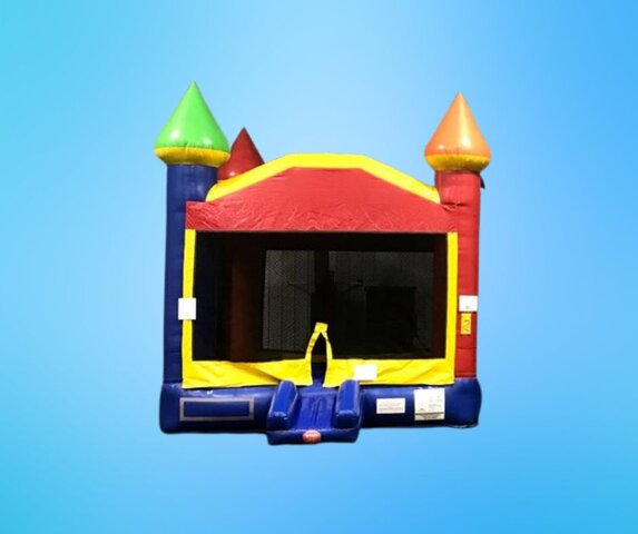 Basic Rainbow Bounce House 