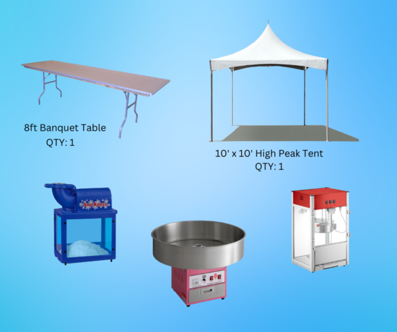 Concession Package w/ 10x10 Tent