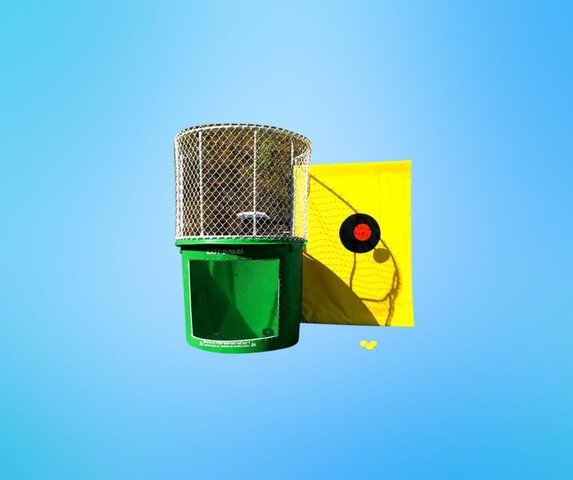 Dunk Tank  (Green or Blue)