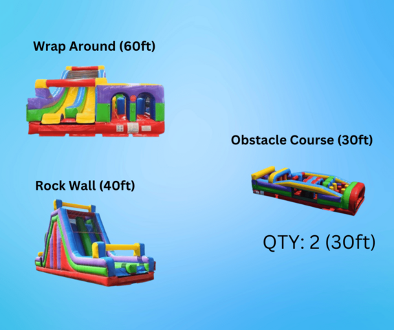 Obstacle Course (160ft) Package B