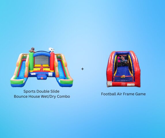 Sports Dual Slide & Football Air Frame Package