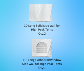 Tent Side Wall Package (10x10) 