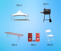 10x20 Buffalo Freddy Tailgating Party Package #2 