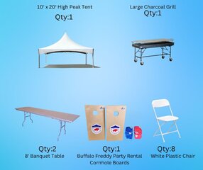 Tailgate Package (10x20)