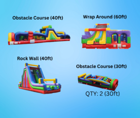 Obstacle Course (200ft) Package