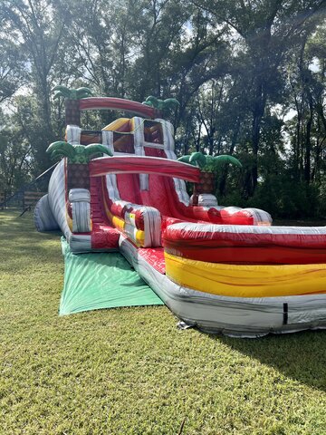 Fire Island Dual Lane Splash Pad