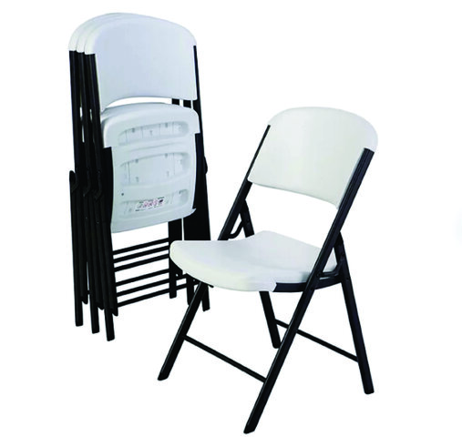 Premium White Folding Chairs
